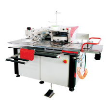 QS-120MT single needle automatic pocket setter iron-free jeans pocket attaching industrial sewing machine